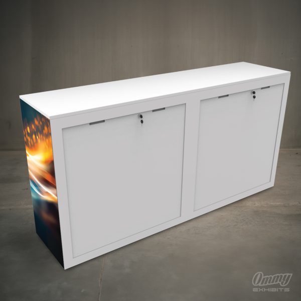 X-Large Illuminated Modular Reception Cabinet