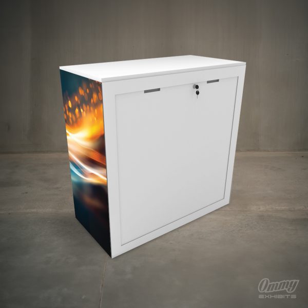 Medium Illuminated Modular Reception Cabinet