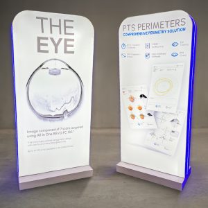 Custom sized illuminated displays