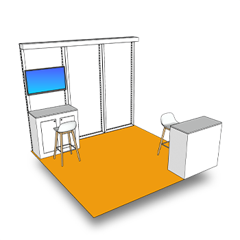 10x10 Booth Rentals