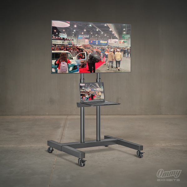 Mobile TV Stand with Wheels