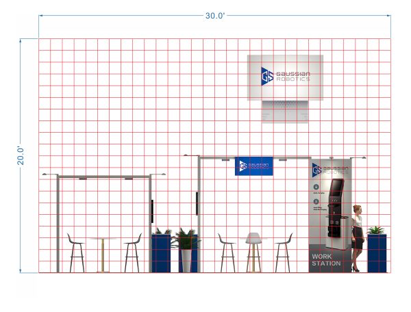 RCR2030 10 - 20'x30' Booth Rental