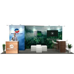 RLU1020-61 - 10'x20' Trade Show Booth Rental