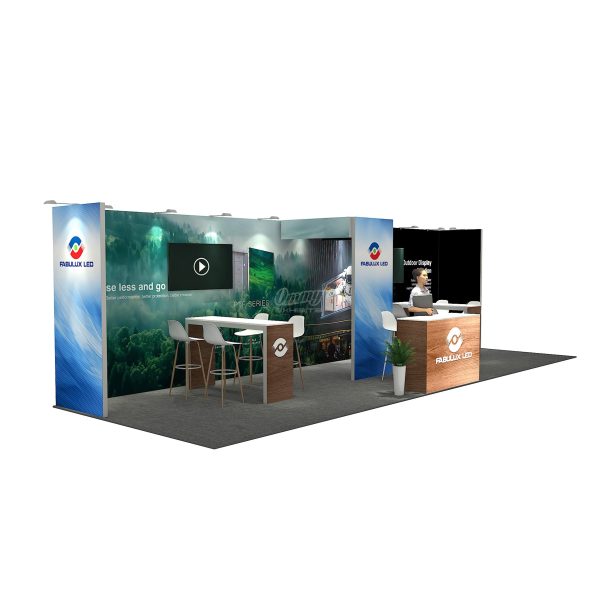 RLU1020-61 - 10'x20' Trade Show Booth Rental