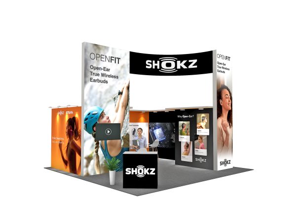 RLU2020-28 - 20'x20' Trade Show Booth Rental