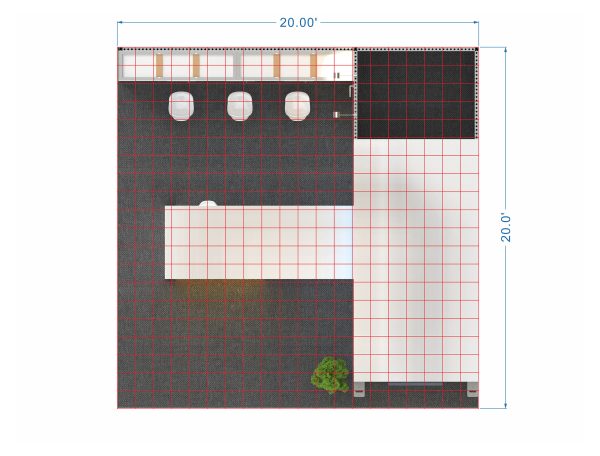 RLU2020-53 - 20'x20' Trade Show Booth Rental