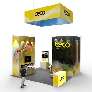 RLU2020-57 - 20'x20' Trade Show Booth Rental