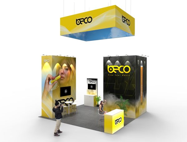 RLU2020-57 - 20'x20' Trade Show Booth Rental