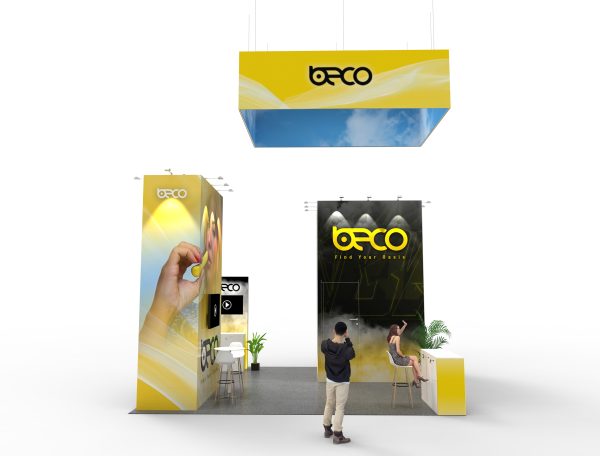 RLU2020-57 - 20'x20' Trade Show Booth Rental