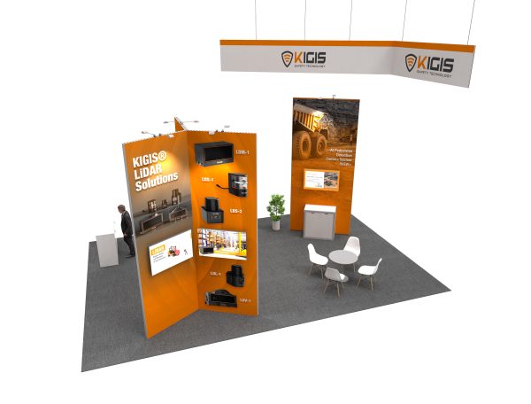 RLU2030-104 - 20'x30' Trade Show Booth Rental