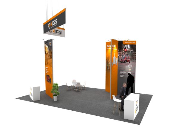 RLU2030-104 - 20'x30' Trade Show Booth Rental