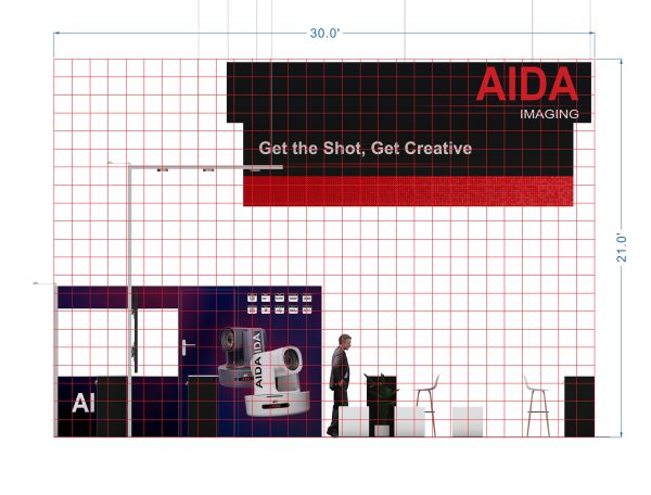 RLU2030-115 - 20'x30' Trade Show Booth Rental