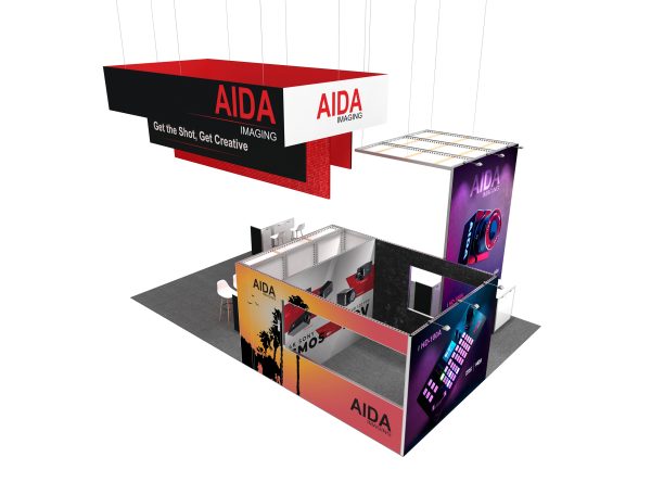 RLU2030-115 - 20'x30' Trade Show Booth Rental