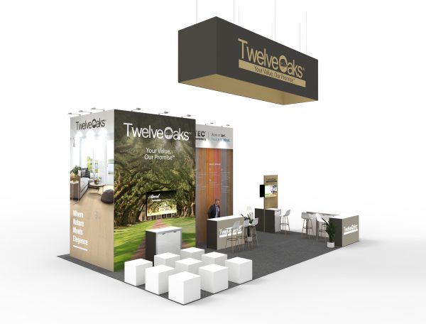 RLU2030-116 - 20'x30' Trade Show Booth Rental