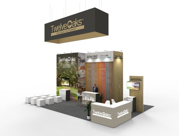 RLU2030-116 - 20'x30' Trade Show Booth Rental