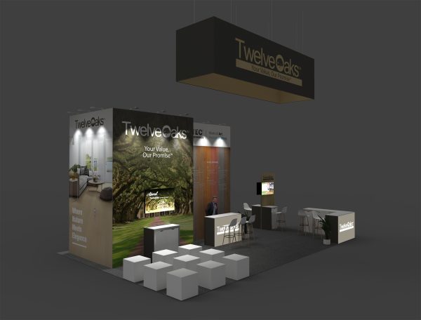 RLU2030-116 - 20'x30' Trade Show Booth Rental