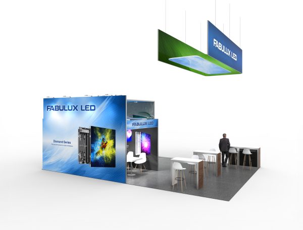 RLU2030-124 - 20'x30' Trade Show Booth Rental