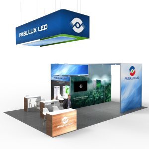 RLU2030-124 - 20'x30' Trade Show Booth Rental