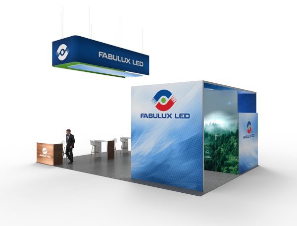 RLU2030-124 - 20'x30' Trade Show Booth Rental