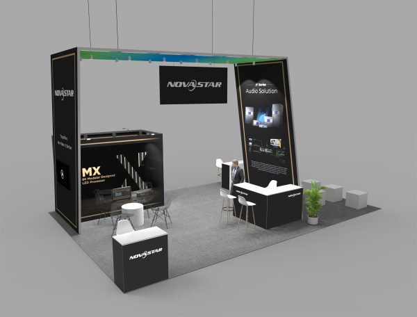 RLU2030-155 - 20'x30' Trade Show Booth Rental