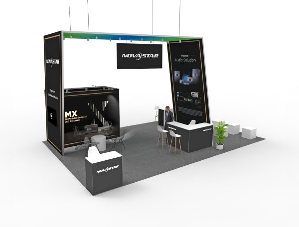 RLU2030-155 - 20'x30' Trade Show Booth Rental