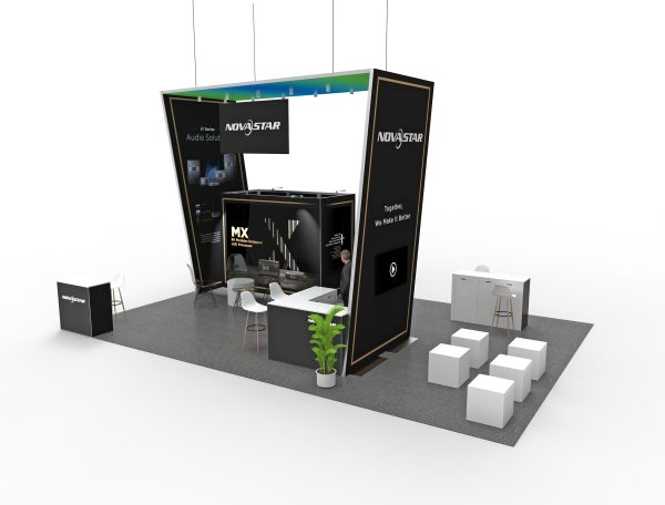 RLU2030-155 - 20'x30' Trade Show Booth Rental