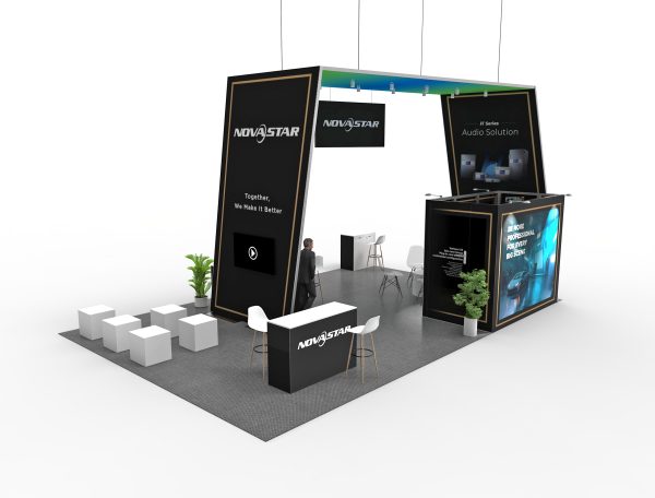 RLU2030-155 - 20'x30' Trade Show Booth Rental