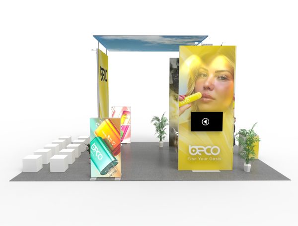 RLU2030-61 - 20'x30' Trade Show Booth Rental