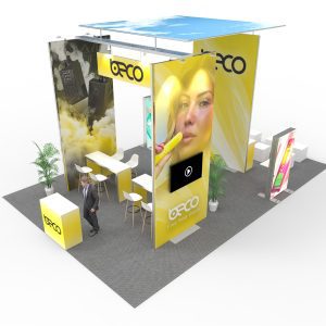 RLU2030-61 - 20'x30' Trade Show Booth Rental