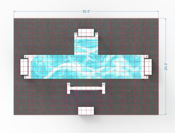 RLU2030-72 - 20'x30' Booth Rental