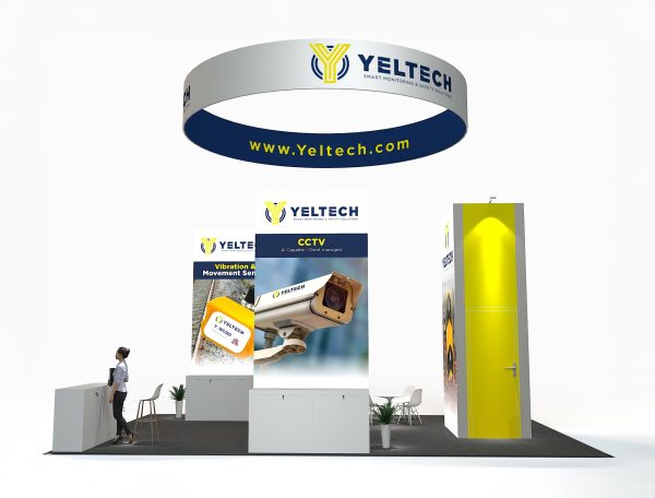 RLU2030-21 - 20'x30' Trade Show Booth Rental