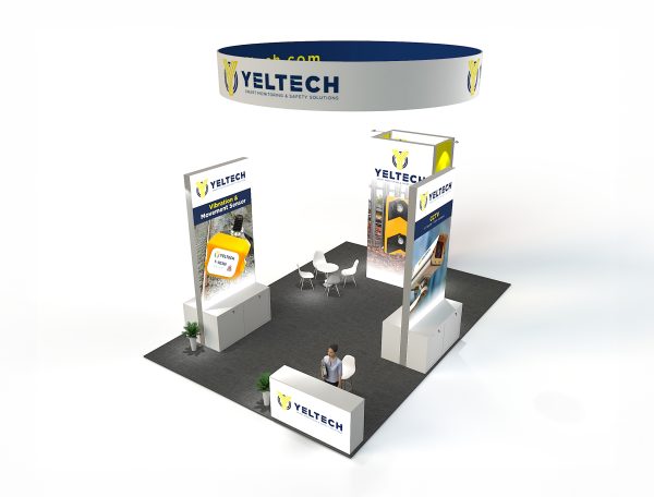 RLU2030-21 - 20'x30' Trade Show Booth Rental