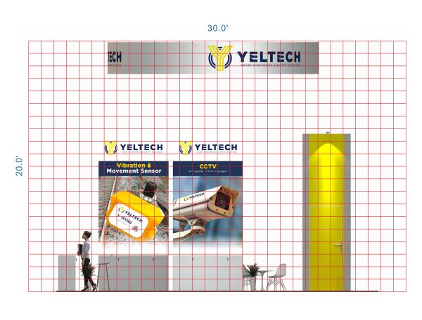 RLU2030-21 - 20'x30' Trade Show Booth Rental