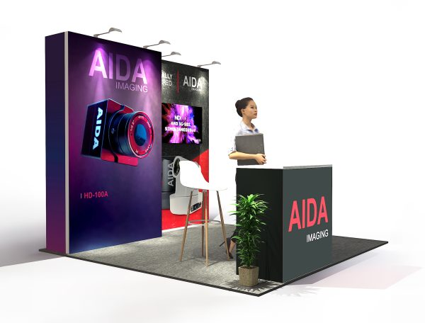 STL1010-02 - 10'x10' Trade Show Booth Rental