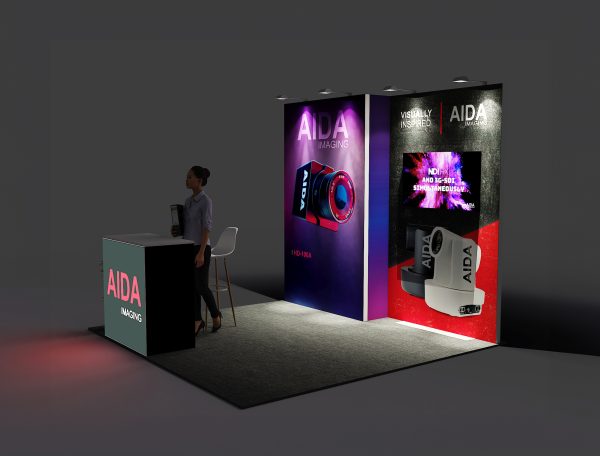 STL1010-02 - 10'x10' Trade Show Booth Rental