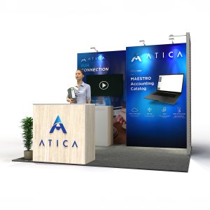 STL1010-05 - 10'x10' Trade Show Booth Rental