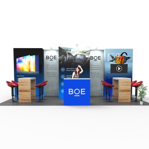 STL1020-02 - 10'x20' Trade Show Booth Rental