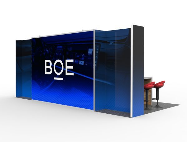 STL1020-02 - 10'x20' Trade Show Booth Rental