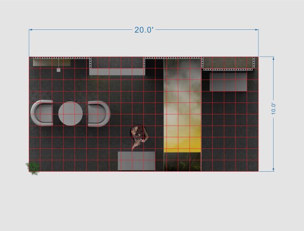 STL1020-04 - 10'x20' Trade Show Booth Rental