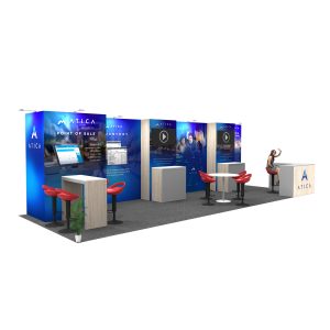 STL1030-05 - 10'x30' Trade Show Booth Rental