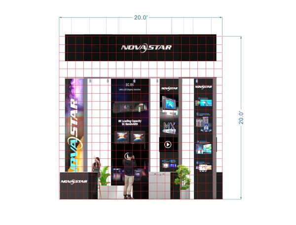 YRLU2020-84 - 20'x20' Trade Show Booth Rental