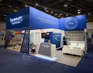 Global Jet Capital booth at NBAA 2024