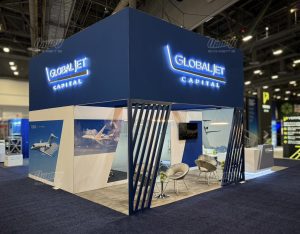 Global Jet Capital booth at NBAA 2024