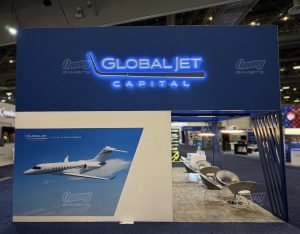 Global Jet Capital booth at NBAA 2024