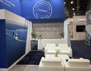 Global Jet Capital booth at NBAA 2024