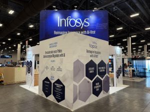 Infosys 20x20 ITC booth