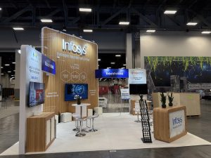 Infosys 20x20 ITC booth
