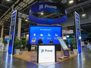 Prove booth at Money20/20, 2024