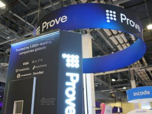 Prove booth at Money20/20, 2024