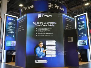 Prove booth at Money20/20, 2024